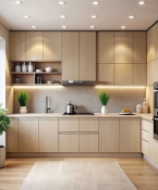 Top 5 mẫu tủ bếp gỗ công nghiệp đẹp hiện đại được ưa chuộng nhất 2025