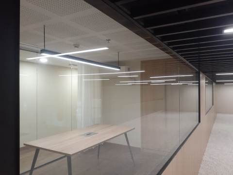 Dự án cung cấp và thi công tủ gỗ liền tường – Khai Sáng Office, Quận 7