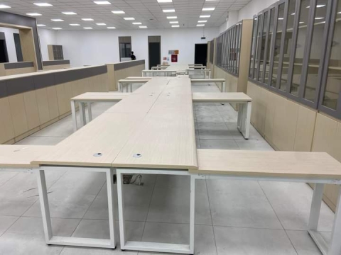 Dự án cung cấp và thi công tủ gỗ liền tường – Khai Sáng Office, Quận 7