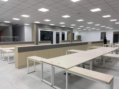 Dự án cung cấp và thi công tủ gỗ liền tường – Khai Sáng Office, Quận 7
